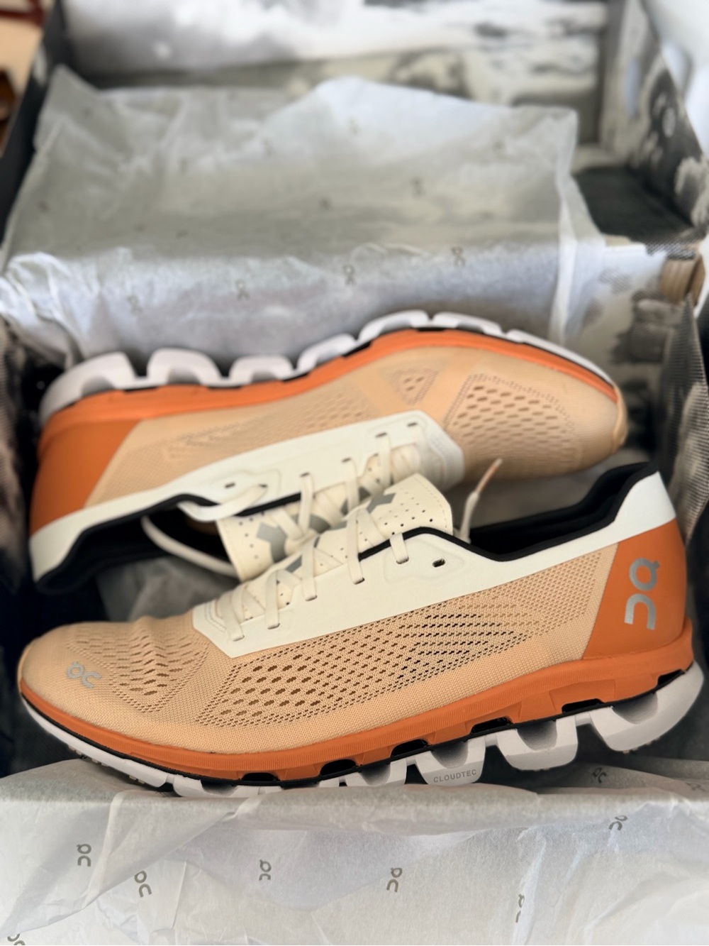On Running Cloudboom Savannah White Women's Size 10  Running Shoes NEW